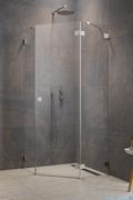 Kabiny prysznicowe - Radaway Essenza Pro Brushed Nickel Ptj kabina pięciokątna 80x80 prawa szczotkowany nikiel 10100000-91-01R/10100100-01-01 - miniaturka - grafika 1