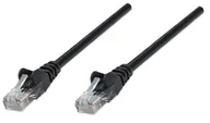 Patchcordy - Intellinet Cat5e UTP kabel sieciowy Czarny 10 m U/UTP (UTP) - miniaturka - grafika 1