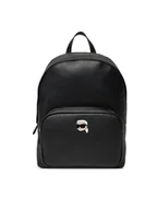 Plecaki - KARL LAGERFELD Plecak A1W30497 Czarny - miniaturka - grafika 1