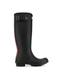 Kalosze damskie - Hunter Kalosze WFT2353RMA Czarny - miniaturka - grafika 1