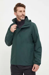 Jack Wolfskin kurtka outdoorowa Stormy Point kolor zielony - Kurtki i kamizelki sportowe męskie - miniaturka - grafika 1