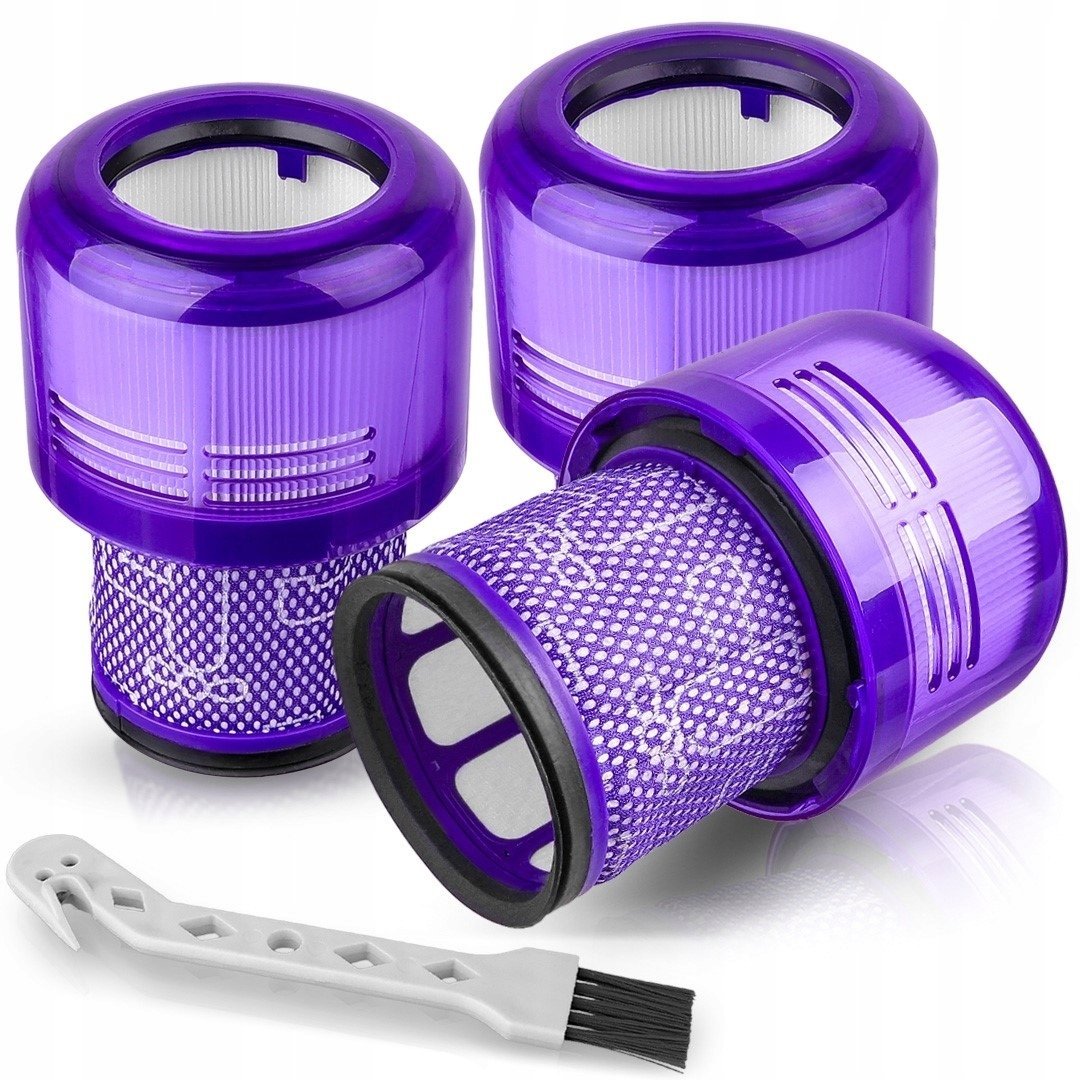 Bisanti 3x Filtr powietrza zmywalny do Dyson V11 V15 Detect Absolute Animal Total