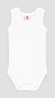Body dla niemowląt - 0316 Body na ramiączkach "BIAŁE" Makoma 62 - miniaturka - grafika 1