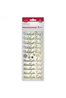 Zabawki kreatywne - Naklejki foliowe Wesołych Świąt - miniaturka - grafika 1