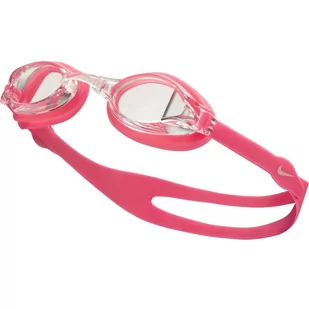 Nike SWIM OKULARY PŁYWACKIE CHROME PINK-CLEAR, KOLOR: PINK, TYP SOCZEWKI: CLEAR - Pływanie - miniaturka - grafika 1