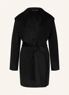 Płaszcze damskie - Boss Płaszcz Wełniany Cariby schwarz - miniaturka - grafika 1