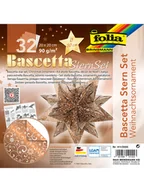 Zabawki kreatywne - Folia Zestaw w kolorze rdzawoczerwonym do origami - Ø 30 cm - miniaturka - grafika 1