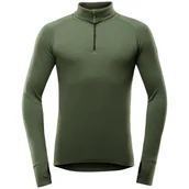 Bielizna sportowa męska - Golf męski Devold Expedition Man Zip Neck Rozmiar: XL / Kolor: zielony - miniaturka - grafika 1