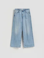 Spodnie damskie - Reserved - Jeansy baggy fit - niebieski - miniaturka - grafika 1