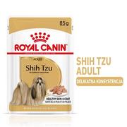 Mokra karma dla psów - Royal Canin Shih Tzu Loaf 85g mokra karma dla dorosłych psów rasy Shih tzu w sosie 85g - miniaturka - grafika 1