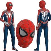 Stroje karnawałowe - Spiderman Advanced Suit Cosplay Costume Party Kombinezon Dopasowane Ubrania dla dzieci Ty 110cm - miniaturka - grafika 1
