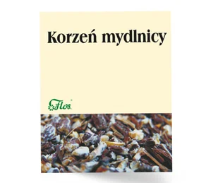 FLOS zioła sypkie MYDLNICA KORZEŃ 50g produkt kosmetyczny - Zioła - miniaturka - grafika 1