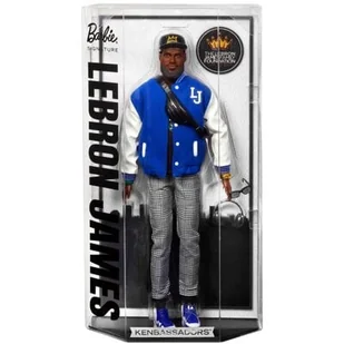 Lalka BARBIE Signature Kenbassadors Lebron James HRM33 - Lalki dla dziewczynek - miniaturka - grafika 1