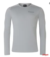 Koszulki rowerowe - Koszulka Endura Loop L/S Tech TEE Grey - miniaturka - grafika 1