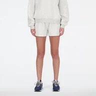 Spodnie sportowe damskie - Spodenki damskie New Balance WS41500AHH szare - miniaturka - grafika 1