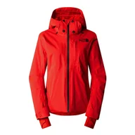 Kurtki i kamizelki sportowe damskie - Kurtka The North Face Lenado 0A87X015Q1 - czerwona - miniaturka - grafika 1