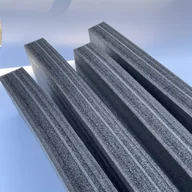 Rękodzieło - TEMU 4 szt. Duże Bloki Piankowe Kwiatowe - Ekstra Długie Słupki do Dekoracji, Wytrzymała Podstawa na Wesele, Dom, Biuro, Przyjęcia - Czarna - Idealne - miniaturka - grafika 1