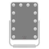 Lusterka do makijażu - Lusterko kosmetyczne HUMANAS HS-HM01 Biały - miniaturka - grafika 1