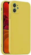 Etui i futerały do telefonów - Ochronne etui na telefon komórkowy iPhone 14 Pro Max Plus Matowe silikonowe cienkie etui na telefon komórkowy: Apple iPhone 14, kolor: żółty - miniaturka - grafika 1