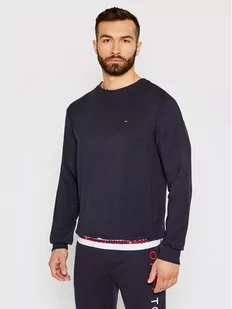 Tommy Hilfiger Bluza Track Top UM0UM01928 Granatowy Regular Fit - Bluzy męskie - miniaturka - grafika 1