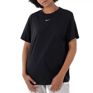 Koszulki sportowe damskie - Koszulka Nike Sportswear Essentials DN5697-010 - czarna - grafika 1