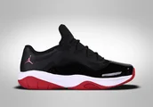 Koszykówka - Nike Air Jordan 11 Retro Low Comfort Gs Bred - miniaturka - grafika 1
