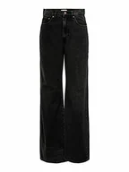 Spodnie damskie - ONLY Jeansy damskie z wysokim stanem ONLHope Life HW 2630Black Denim - miniaturka - grafika 1