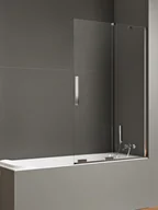 Parawany nawannowe - Parawan nawannowy New Trendy Smart 130x150 uniwersalny chrom EXK-4099-WU - miniaturka - grafika 1