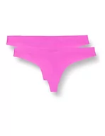 Majtki damskie - PUMA Damskie bezszwowe stringi majtki (2 sztuki), Głęboka orchidea, XS - miniaturka - grafika 1