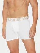 Majtki męskie - Versace Bokserki AU10028 1A10011 Biały - miniaturka - grafika 1