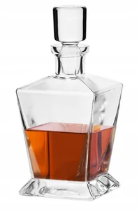 Krosno CARO KARAFKA DO WHISKY 750 ML RĘCZNIE FORMOWANE SZKŁO NAJWYŻSZEJ JAKOŚCI 5900345791265 - Karafki - miniaturka - grafika 2