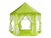 Namioty i tipi dla dzieci - DOMEK NAMIOT DO ZABAWY W POKOJU OGRODZIE DUŻY ziel - miniaturka - grafika 1
