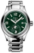 Zegarki męskie - Zegarek Ball NM2028C-S45C-GR Engineer II Moon Phase Chronometer 43 mm - miniaturka - grafika 1