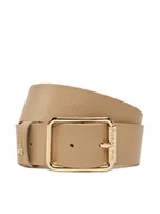 Paski - Patrizia Pepe Pasek Damski CW6409/L001-B732 Beżowy - miniaturka - grafika 1