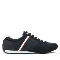 Sneakersy męskie - Sneakersy Lanetti MP07-01378-01 Granatowy - miniaturka - grafika 1