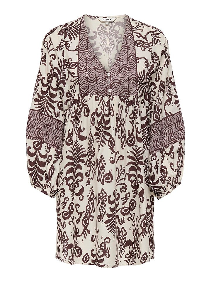 ONLY Sukienka w kolorze beżowym