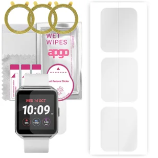 3x Folia hydrożelowa do Timex iConnect - apgo Smartwatch Hydrogel Protection Ochrona na ekran smartwatcha - Akcesoria do smartwatchy - miniaturka - grafika 1