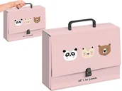 Teczki i skoroszyty - Teczka z rączką C4 80 mm BB Friends Girls Interdruk - miniaturka - grafika 1