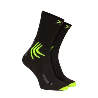 Skarpetki i podkolanówki sportowe - Skarpety rowerowe zimowe X-Socks WINTER BIKE 4.0 - grafika 1