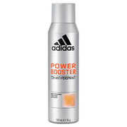 Dezodoranty i antyperspiranty męskie - Adidas - Dezodorant dla mężczyzn spray Power Booster - miniaturka - grafika 1