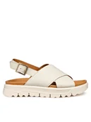 Sandały damskie - Geox Sandały D Xand 2.1S D45SZE 00085 C1002 Écru - miniaturka - grafika 1