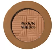 Bronzery i konturowanie twarzy - REVLON_Skinlights Powder Bronzer puder brązujący 005 Havana Gleam 9,2g - miniaturka - grafika 1