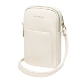 Nerki - Mini torebka na telefon listonoszka PUCCINI kremowa - miniaturka - grafika 1