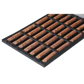Podnóżki, podpórki, podkładki - B2B Partner Zewnętrzna mata czyszcząca kokos/guma 39 x 59 x 2,5 cm Dirtstopper 3 - miniaturka - grafika 1