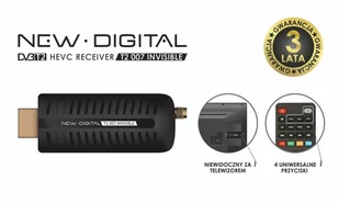 New Digital T2 007 Invisible - Tunery DVB-T - miniaturka - grafika 1
