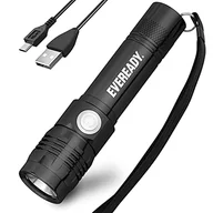 Latarki - Energizer Eveready latarka wielokrotnego ładowania, 500 lumenów, wodoszczelność IPX4, lampa LED z aluminium, kabel micro USB w zestawie - miniaturka - grafika 1