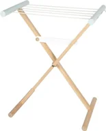 Zabawki AGD - small foot Suszarka na pranie z drewna, składana, zajmuje mało miejsca, zabawka dla dzieci od 3 lat, 12479 - miniaturka - grafika 1