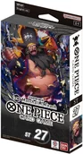 Gry karciane - One Piece: The Card Game - ST-27 - Starter Deck - Black Marshall.D.Teach Bandai - gra - miniaturka - grafika 1