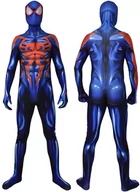Stroje karnawałowe - Strój Przebranie Spiderman 2099 Cosplay 164/170 - miniaturka - grafika 1
