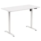 Biurka - Biurko MIRPOL E1EW Biały - miniaturka - grafika 1